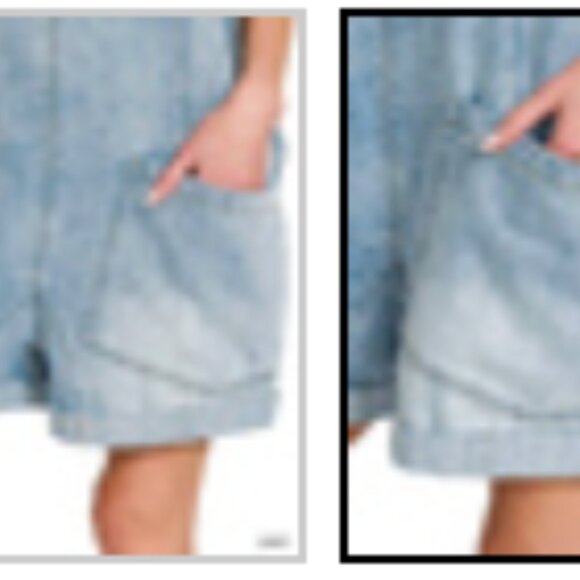 #25 ZENANA DENIM ROMPER BACK IN STOCK!!!!!! - Picture 4 of 4